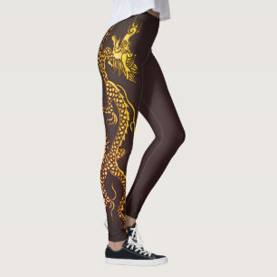 Elegant Dragon Leggings