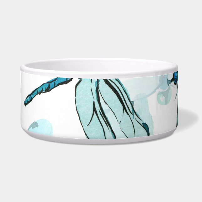 Elegant Dragonflies: Watercolor Wonder Bowl (Front)