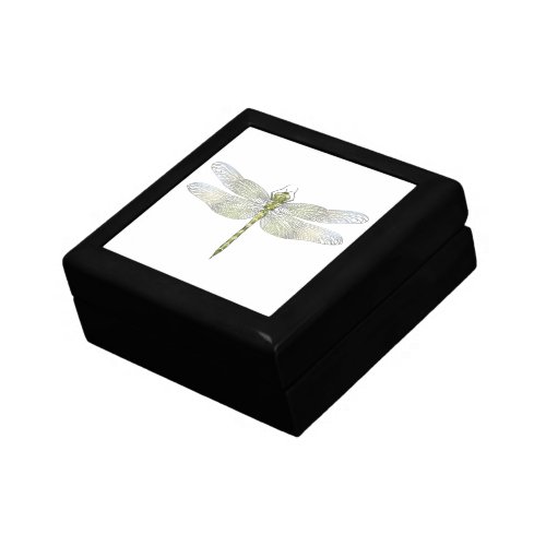 Elegant Dragonfly drawing  Gift Box