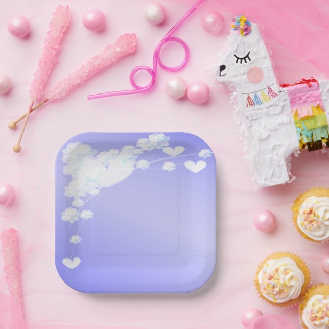Elegant Dreamy  Paper Plates (Party)
