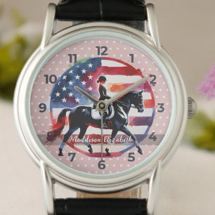 Elegant Dressage Rider  Watch