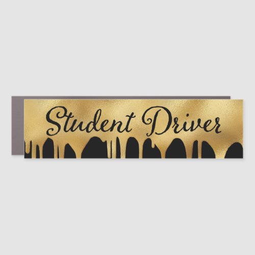 Elegant Driving Learner Safety Warning Driver Car Magnet