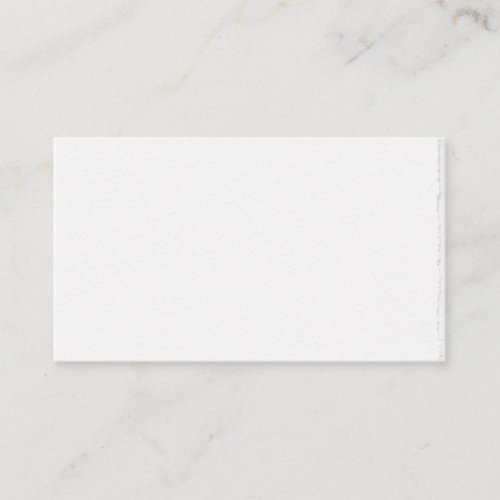 Elegant Drop Shadow Faux_Deckle Edge Wedding Enclosure Card