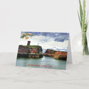 Elegant Dunbar Castle–Clan Dunbar Christmas Holiday Card