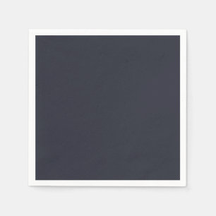 Elegant Dusky Blue - Paper Napkins