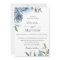 Elegant Dusty Blue Botanical Wedding