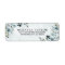 Elegant Dusty Blue Floral Watercolor Navy Wedding