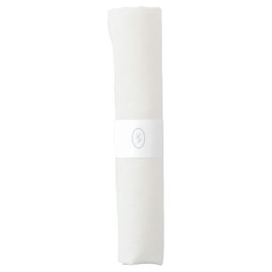 Elegant Dusty Blue Monogram Wedding Napkin Bands