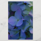 Elegant dusty blue purple floral (Front)