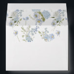 Elegant Dusty Blue Watercolor Floral Bridal Shower Envelope<br><div class="desc">Enhance your bridal shower invitations with our "Elegant Dusty Blue Watercolor Floral Bridal Shower Envelope, " beautifully crafted to set the tone for your special celebration. These envelopes feature a stunning design of dusty blue watercolor florals, lending a touch of serene elegance to your invitation suite. The soft, soothing hues...</div>