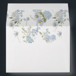 Elegant Dusty Blue Watercolor Floral Bridal Shower Envelope<br><div class="desc">Enhance your bridal shower invitations with our "Elegant Dusty Blue Watercolor Floral Bridal Shower Envelope, " beautifully crafted to set the tone for your special celebration. These envelopes feature a stunning design of dusty blue watercolor florals, lending a touch of serene elegance to your invitation suite. The soft, soothing hues...</div>