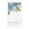 Elegant Dusty Blue Watercolor Floral Wedding