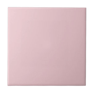 Elegant Dusty Rose Pink Plain Solid Color Bedroom Ceramic Tile