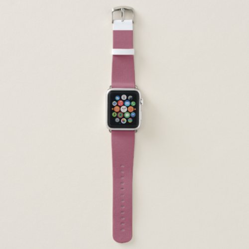 Elegant dusty rose Throw Pillow Apple Watch Band