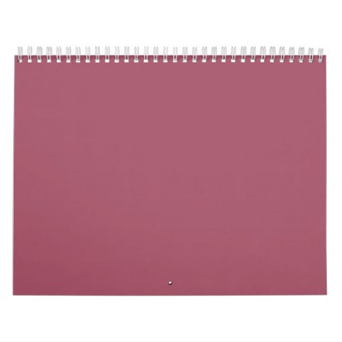 Elegant dusty rose Throw Pillow Calendar