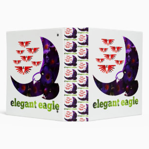 elegant eagle 3 ring binder