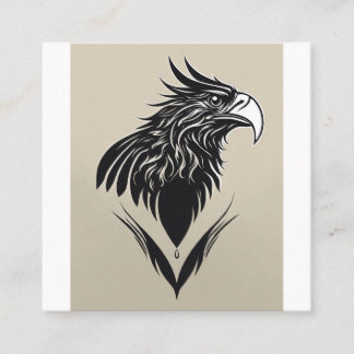 Elegant Eagle Logo Business Card | Modern Professi