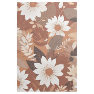 Elegant Earth: Terracotta & Beige Design Gallery Wrap