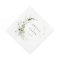 Elegant Earthy Greenery Personalized Names Date