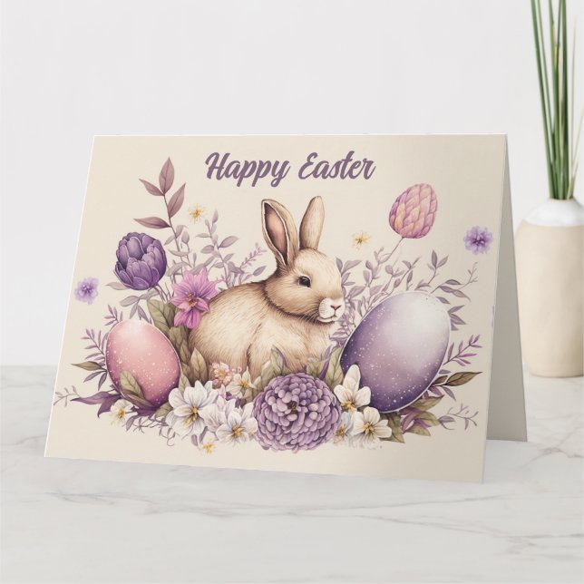 Elegant Easter card (Front)