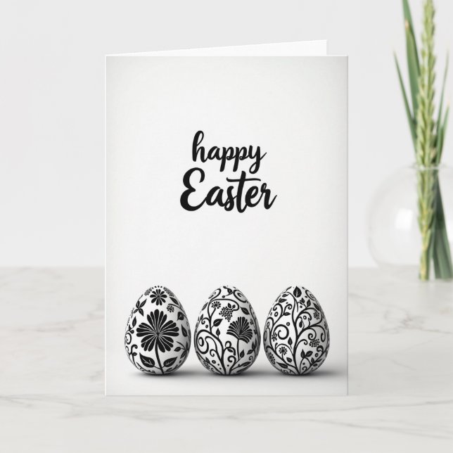 Elegant Easter Season Card (Front)