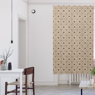 Elegant Ebony And Sand Blackout Curtains