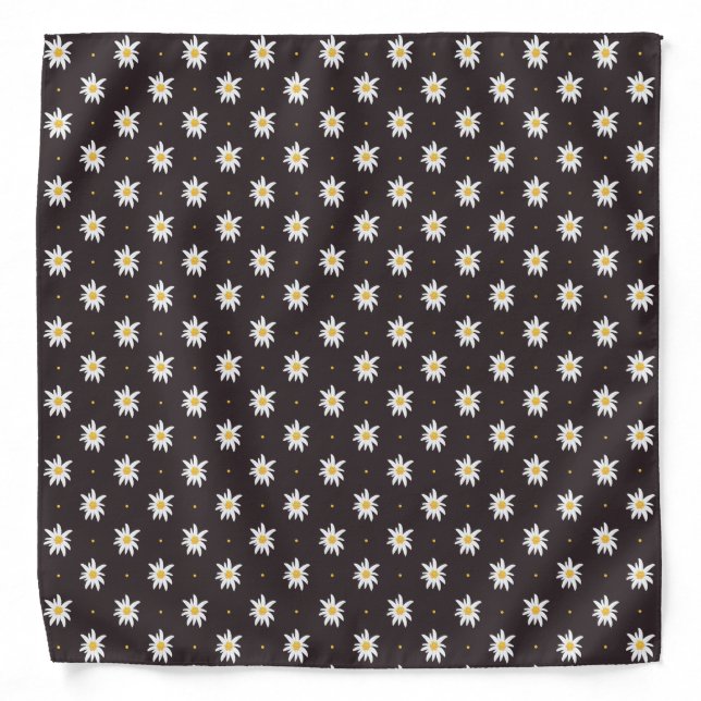 Elegant Edelweiss Bandana (Front)