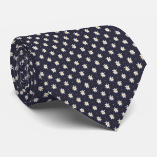 Elegant Edelweiss Neck Tie
