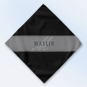 Elegant Editable Script Business Name/other Text Bandana