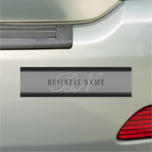 Elegant Editable Script Business Name/other Text Car Magnet