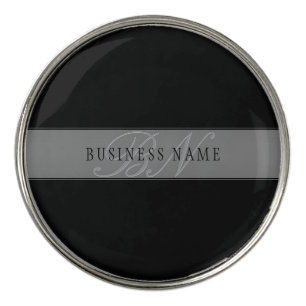 Elegant Editable Script Business Name/other Text Golf Ball Marker