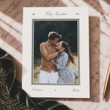 Elegant Editorial Feliz Navidad Christmas Photo