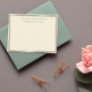 Elegant Eggshell Sent With Love & Hugs Note Card