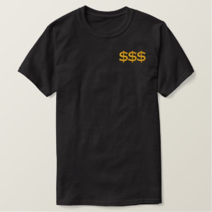 $$$ - elegant embroidery embroidered T-Shirt