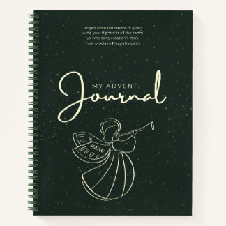 Elegant Emerald Green & Cream | My Advent Journal
