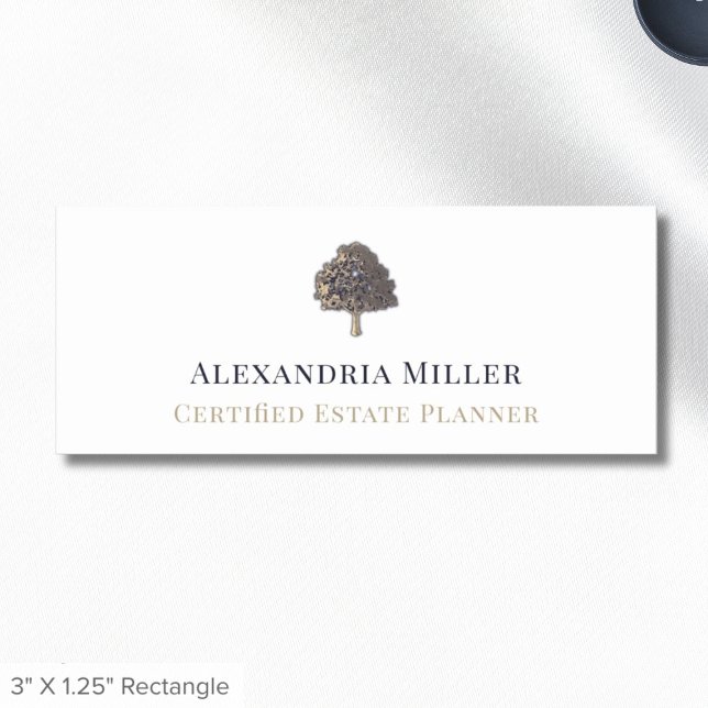 Elegant Employee Name Tag Custom Logo (Creator Uploaded)