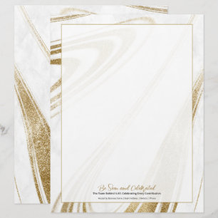 Elegant Employee Recognition Letterhead