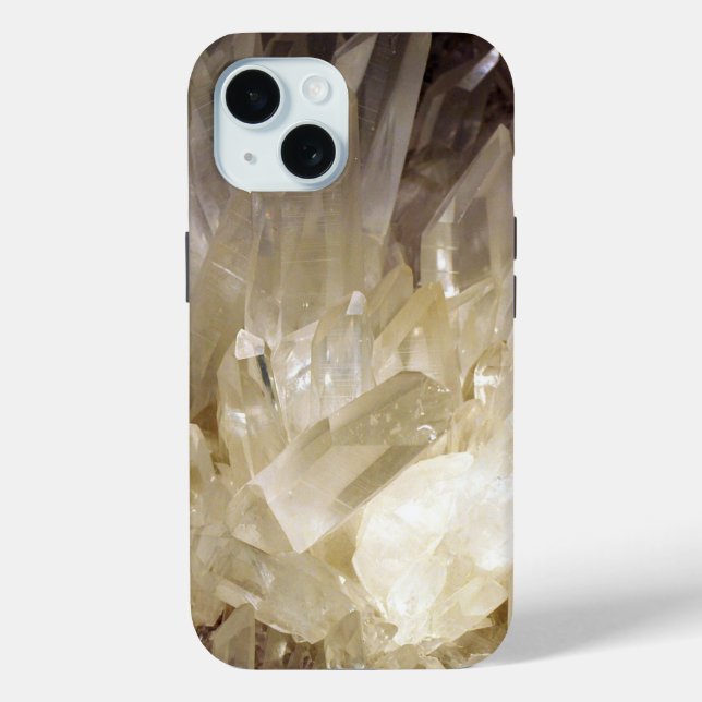 Elegant Energy Graphic Clear Quartz Case-Mate iPhone Case (Back)