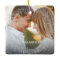 Elegant Engaged Photo Ornament