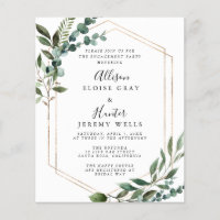 Elegant Engagement Party Invitation