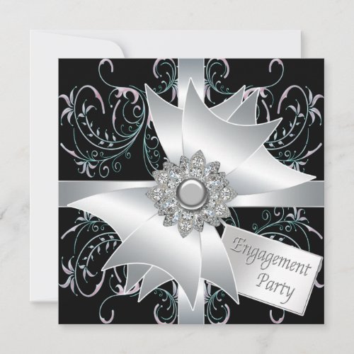Elegant Engagement Party Invitations