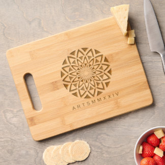 elegant engraved cutting board