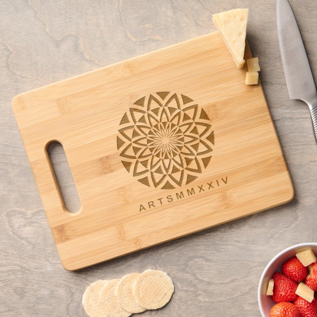 elegant engraved cutting board (Cheese)