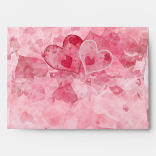 Elegant Envelope with Hearts