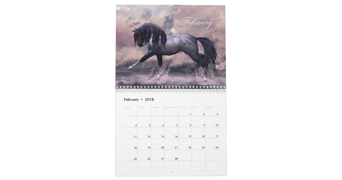 Elegant Equine 2014 Calendar Zazzle