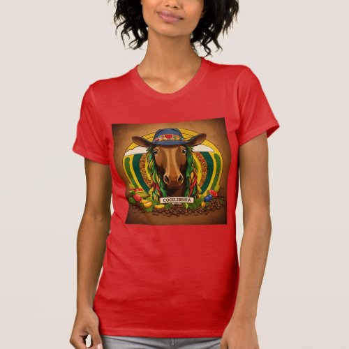 Elegant Equine Majesty â Intricately Designed Hors T_Shirt