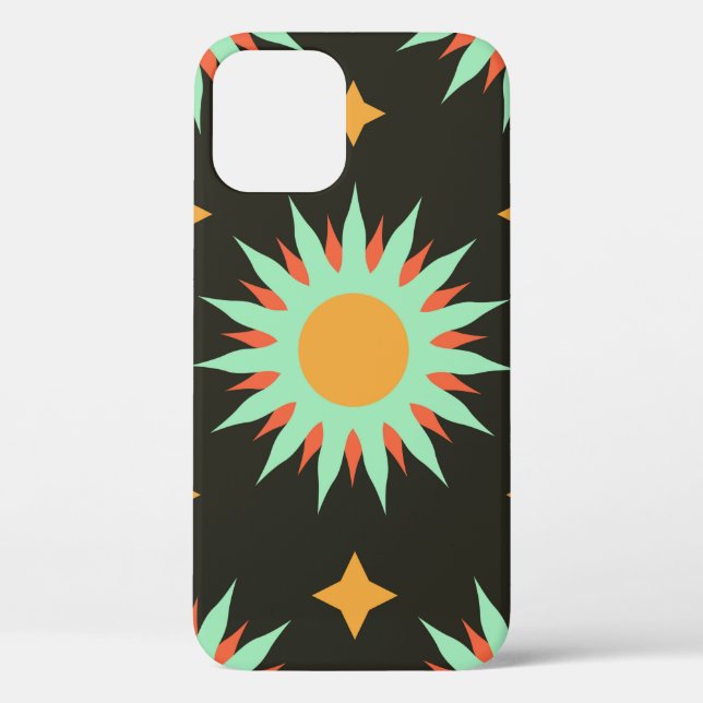 Elegant esoteric shapes seamless pattern art. alch Case-Mate iPhone case (Back)