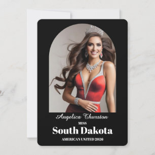 Elegant Essentials Pageant Autograph Card