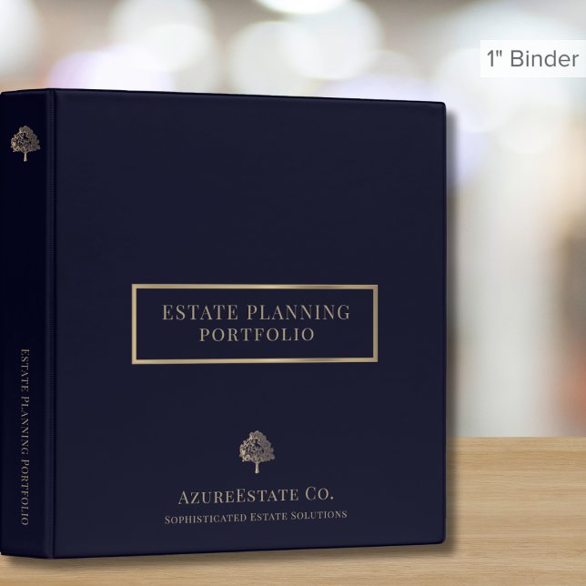 Elegant Estate Planning Portfolio Binder (Creator Uploaded)