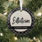 Elegant Esthetician Beautician Personalized 